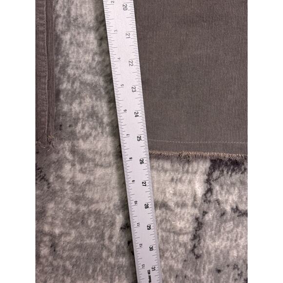 Nili Lotan Pants 0 Womens Jenna Slim Gray Corduroy - Picture 5 of 7